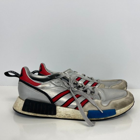 Adidas Originals Rising Star R1 NMD Shoes Metallic Red Blue Mens Size 13 - Picture 3 of 6